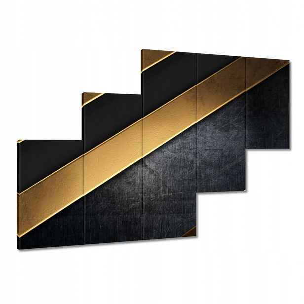 Obrazy 150x105 Zlaté pruhy