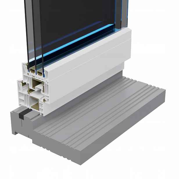 Teplý vnitřní parapet Xps Gealan S 8000 Iq