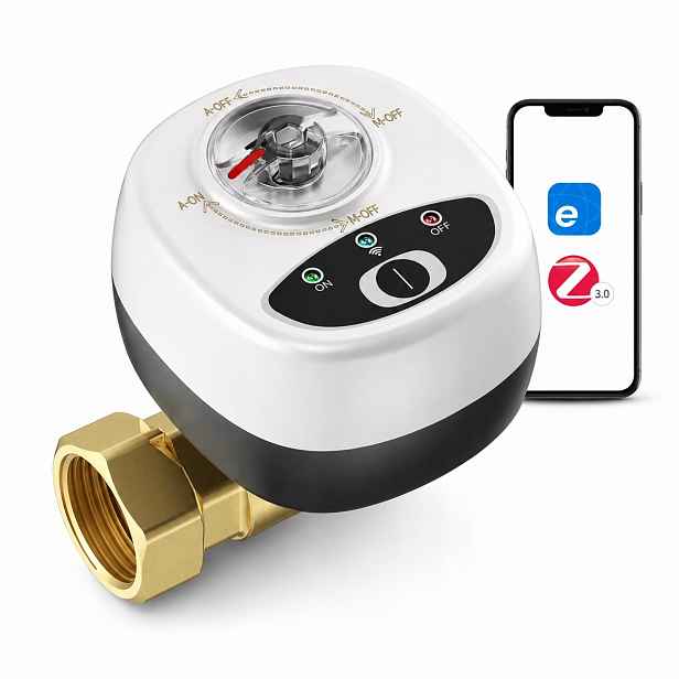 Elektroventil kulový na vodu ventil 3/4" DN20 Zigbee eWeLink