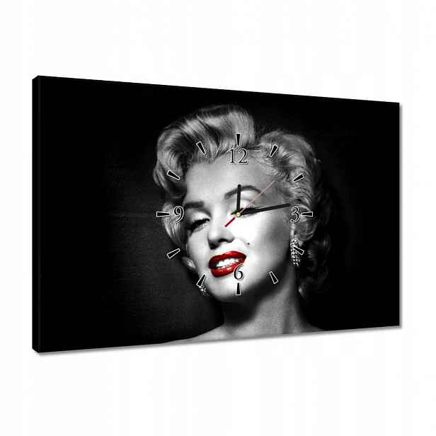 Hodiny 60x40 Marilyn Monroe Pepř