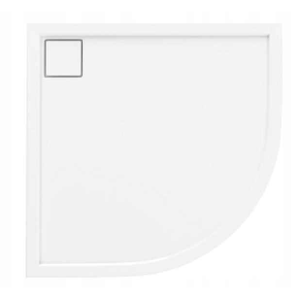 Půlkruhová sprchová vanička 80x80x5,5 Omega Stabilsound+