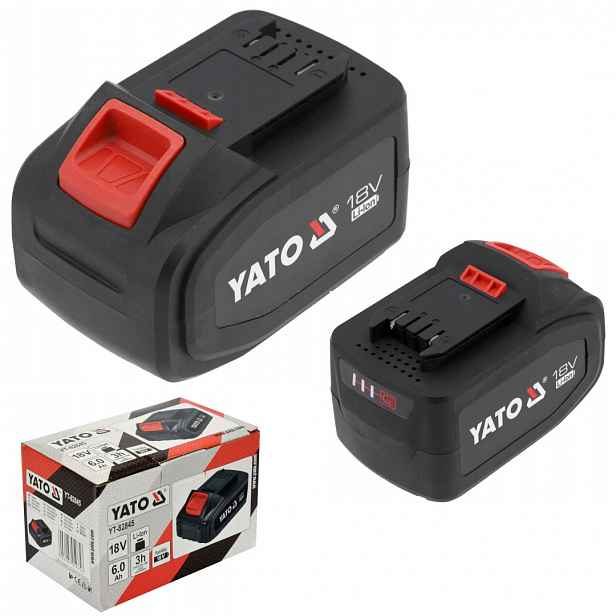 Akumulátor 18V Li-ion 6AH Baterie Yato YT-828464