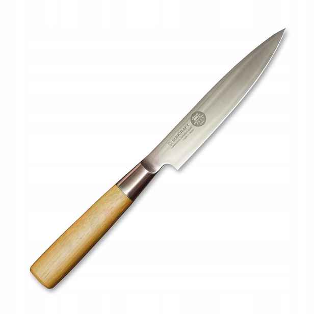 Japonský kuchyňský nůž Utility 120 mm Suncraft Senzo Bamboo