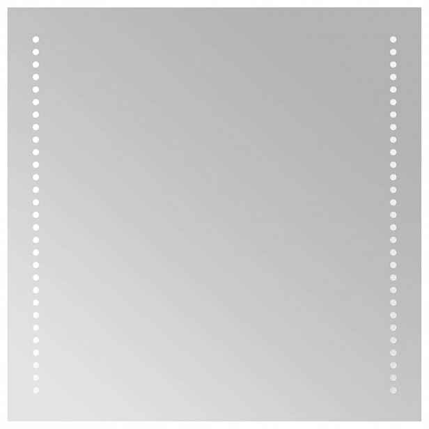 vidaXL Koupelnové zrcadlo s LED osvětlením 50x50 cm