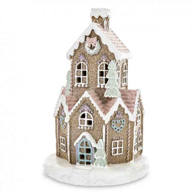 Led perníkový domeček 32 cm