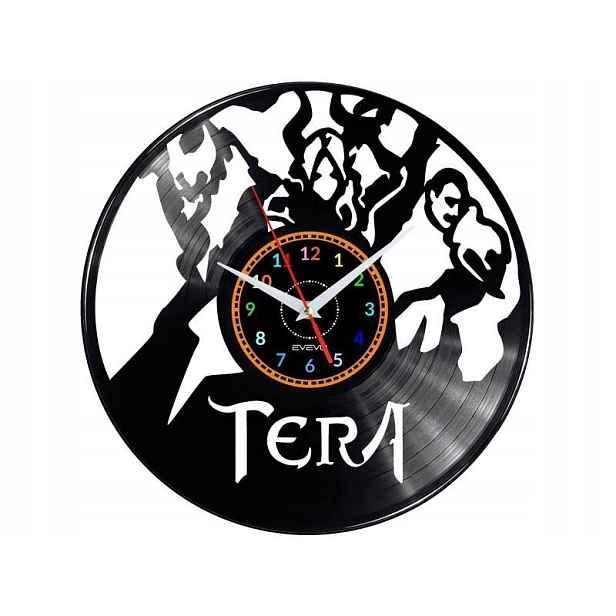 Tera The Exiled Realm Of Arborea Video Game Dekorativní Nástěnné Hodiny