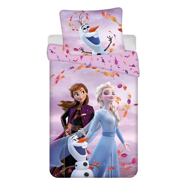 Bavlněné dětské povlečení na jednolůžko 140x200 cm Frozen "Sky" – Jerry Fabrics