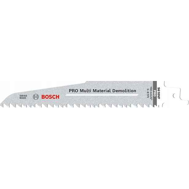 Pilový list pro pilu ocasku S 610 Vf bimetal Bosch 5 kusů