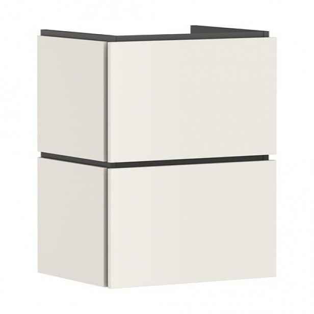 Hansgrohe Xilesa E skříňka pod umyvadlo bez umyvadla 48x62x38 cm písková matná béžová mat 54290780