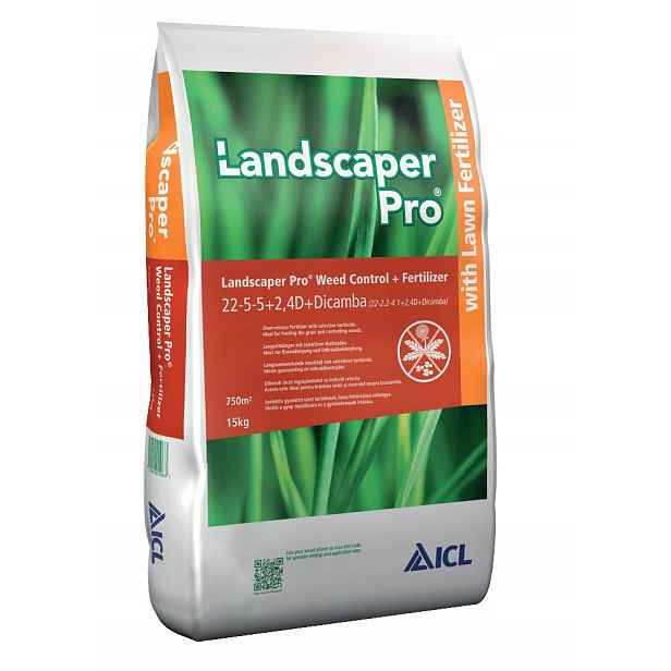 Landscaper Pro Weed Control 15 Kg 2v1 hnojivo proti plevelům