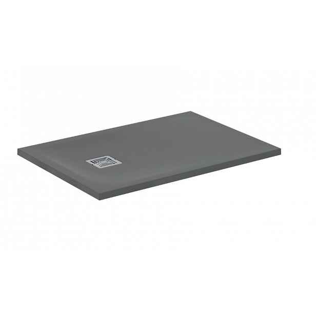 Ideal Standard Ultra Flat S + - Sprchová vanička 100x70 cm, Anti-Slip, šedá T5606FS
