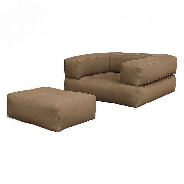 Variabilní křeslo Karup Design Cube Mocca
