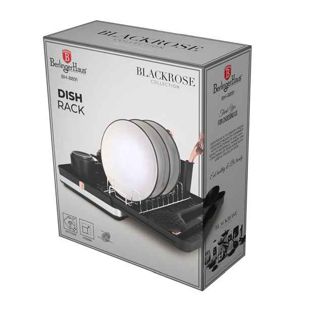 BERLINGERHAUS Odkapávač na nádobí Black Rose Collection BH-8891