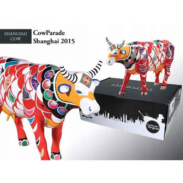 CowParade Shanghai 2015, Shanghai Cow, autor: neznámý.