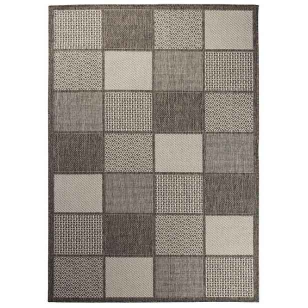 Kusový koberec SISALO/DAWN 85/W71E – na ven i na doma, 160x230, hnědá, chodba / předsíň, Oriental Weavers