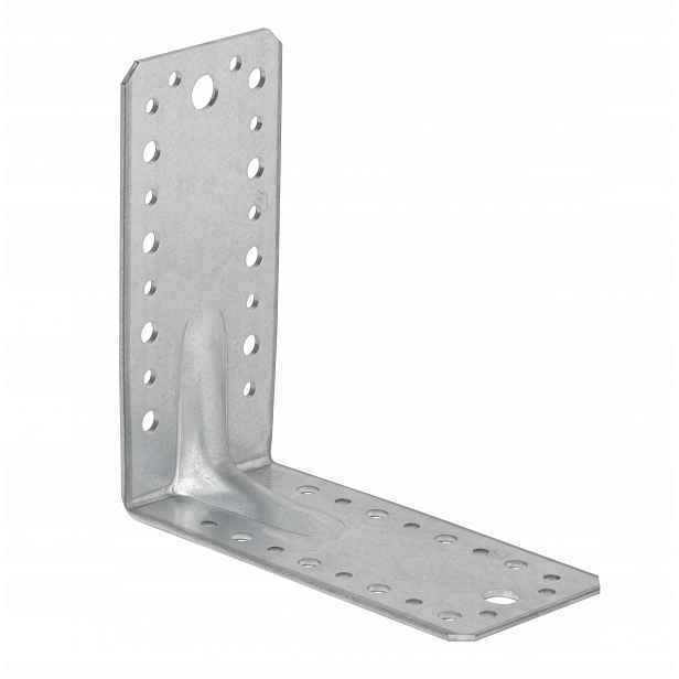 Tesařský úhelník spojovací s prolisem 140x140x65 x 2,5 mm KP5 35 ks