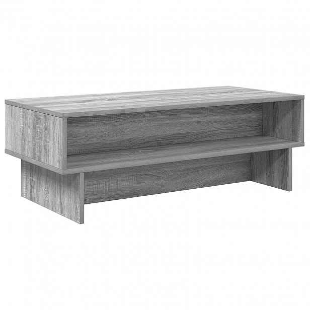 vidaXL Konferenční stolek Šedý Sonoma 100 x 46 x 35 cm