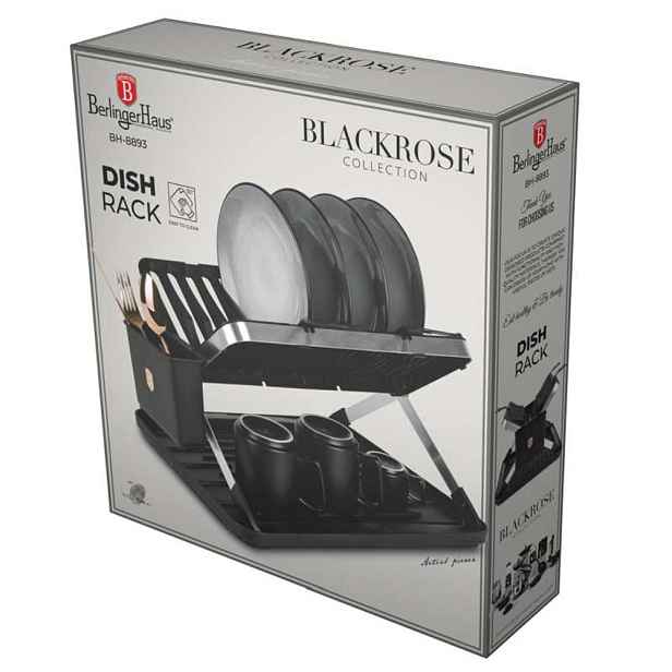 BERLINGERHAUS Odkapávač na nádobí Black Rose Collection BH-8893