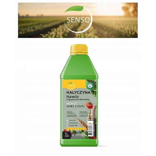 Humátové hnojivo z rašeliny 1 l Huminové kyseliny pro Zeleniny a zemědělské plodiny