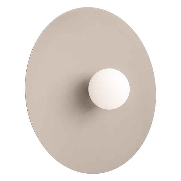 Taupe kovové nástěnné svítidlo ø 50 cm AKE – Thoro