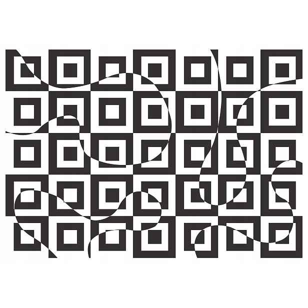 Vliesová fototapeta Abstrakt Geometrie stylu a minimalismus 300x210 lepidlo