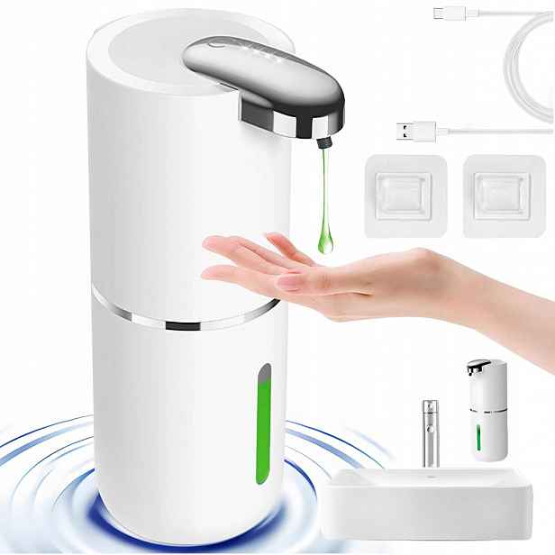 Bezdotykowý Dávkovač Dispenzer Na Mýdlo Tekuté Automatický Bílý