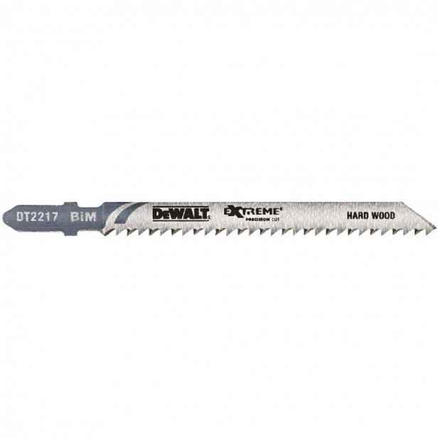 DeWALT - Sada pilových plátků na dřevo, délka 10 cm, 5 ks DT2217