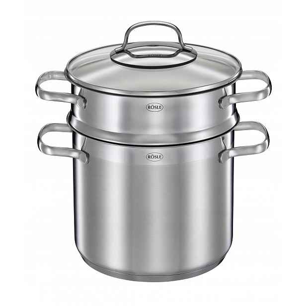 Hrnec na těstoviny Rösle Elegance 13153 20 cm 5 L ocel 18/10 indukce
