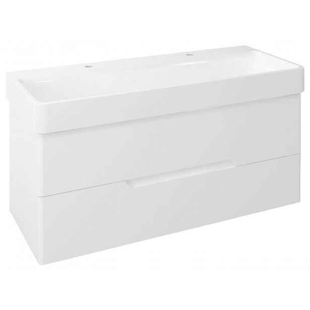 Sapho Mediena - Umyvadlová skříňka 117x51x49 cm, bílá mat MD120