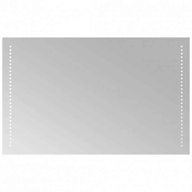 vidaXL Koupelnové zrcadlo s LED osvětlením 80x50 cm