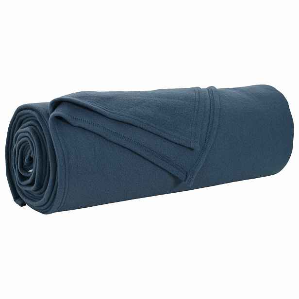vidaXL Přehoz Námořnická modrá 280 x 210 cm 0.79 kg Fleece