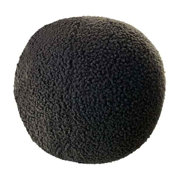 Dekorační polštář z materiálu bouclé ø 25 cm Top – Mioli Decor