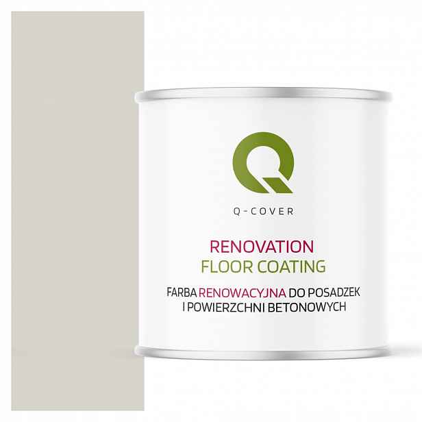Barva Pro Renovaci Podlah Z Betonu Garáž Bílá Šedá Ral 9002 Polomat 2,5L