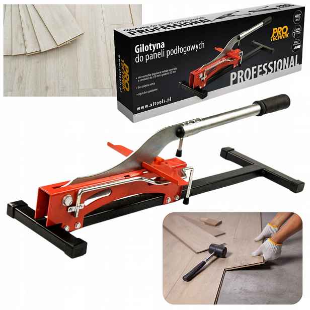 Gilotinový Stroj Pro Podlahové Panely Řezací Přístroj 680 mm ocel Hrc