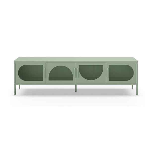 TV stolek v mentolové barvě 180x50 cm Tayra – Marckeric