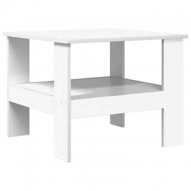 vidaXL Konferenční stolek Bílá 57 x 55 x 45 cm Kompozitní dřevo