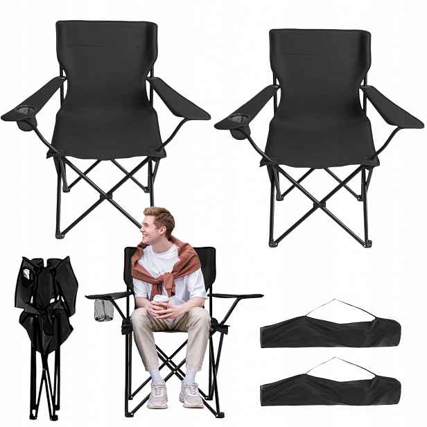 Zahradní židle Skládací rozkládací křeslo Komfortní elegantní Do Altánku