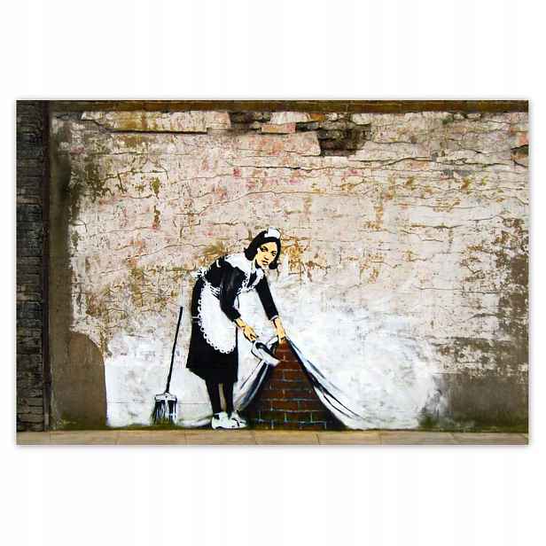 Fototapety 104x70 Banksy Pokojovka Grafiti