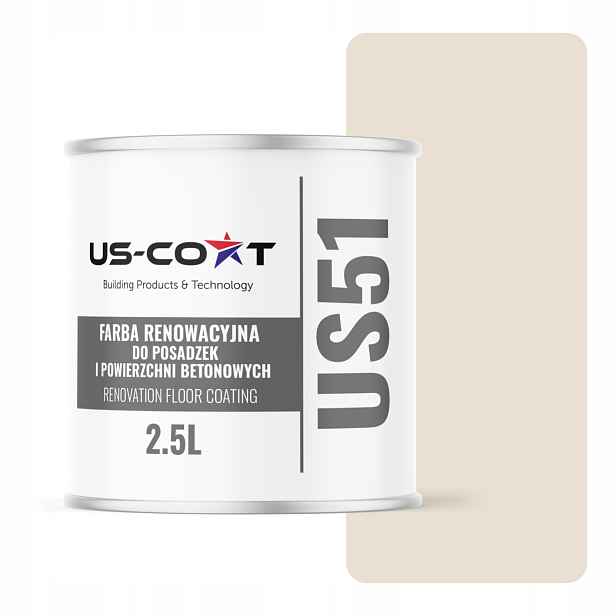 Barva Pro Renovaci Podlah Z Betonu Garáže, Barva Krémová RAL9001 Polomat 2,5L