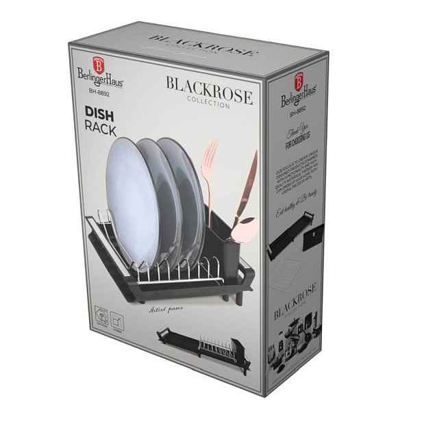 BERLINGERHAUS Odkapávač na nádobí Black Rose Collection BH-8892