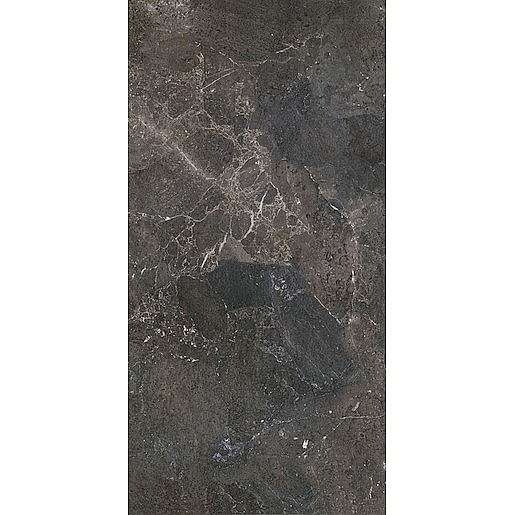 Dlažba Porcelaingres Royal Stone black diamond 60x120 cm mat X126380X8