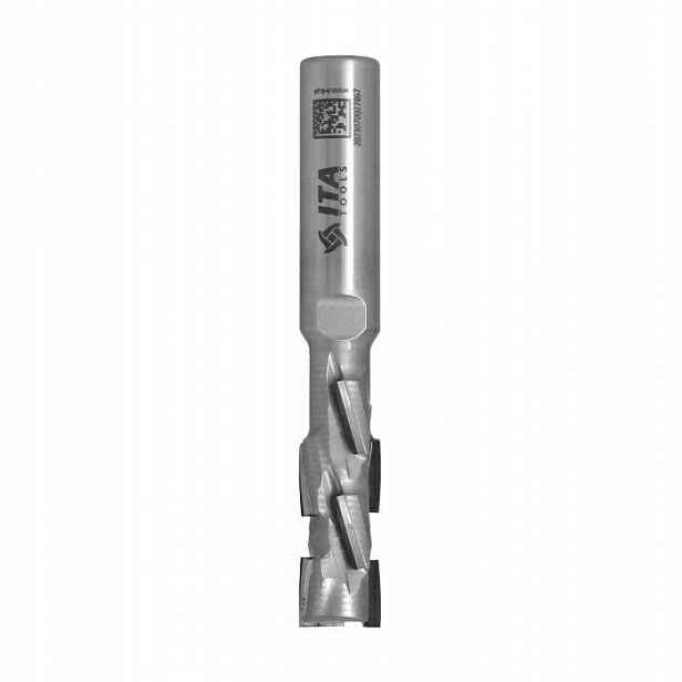 Ita Tools diamantová fréza Z2+2 D12 I35 L94 S12 mm 4 spirály poz+neg