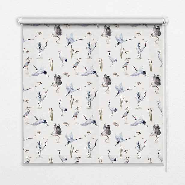 TULUP VNITŘNÍ roleta - okenní roleta - roleta - 60x140 cm - Volavky