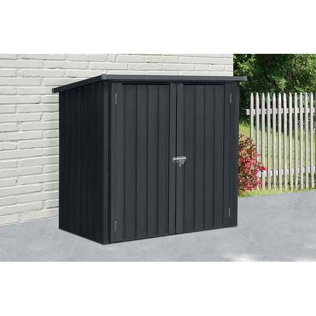 Zahradní domek BestBerg ZS1-1A / 1,3 m² / 147 x 86 x 134 cm / šedá