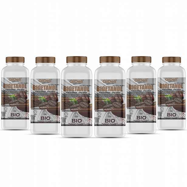 Bioetanol do krbu 6 x 1 l s vůní kávy, biopalivo