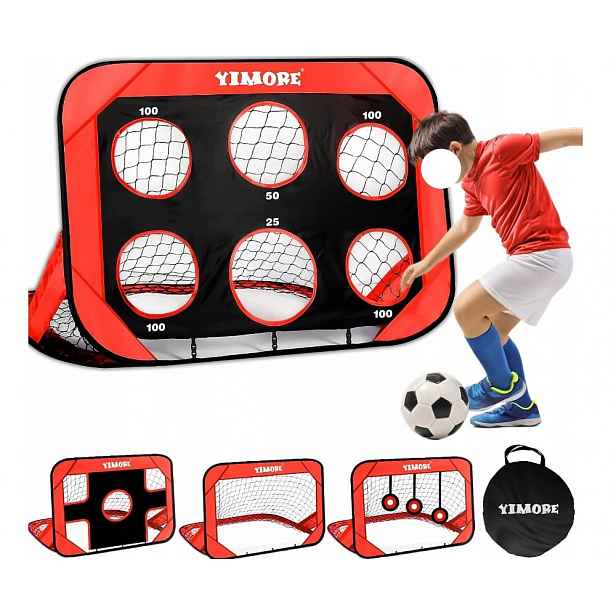 Fotbalová Branka 120x80x80 cm Skládací, Přenosná, Sportovní Set