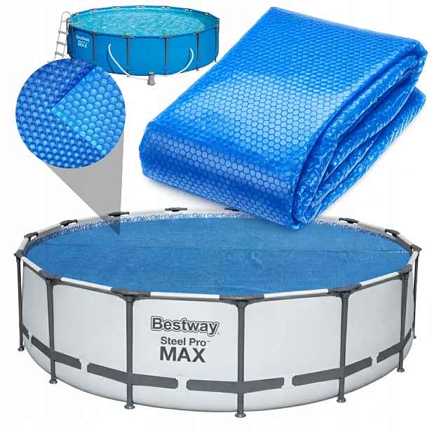 Krycí Plachta tepelná topná krytka do bazénu Bestway Steel Pro 4,5 m