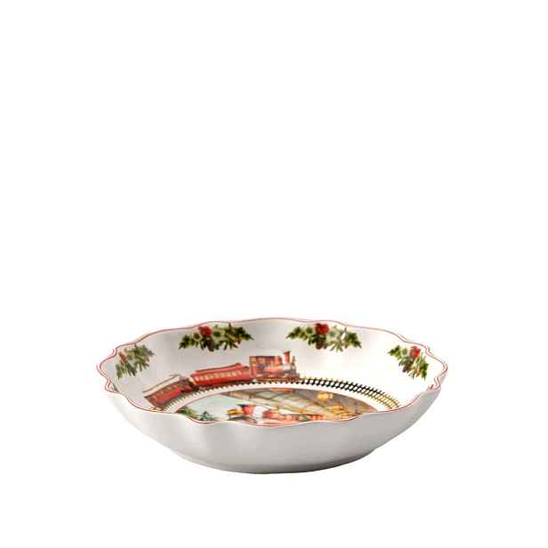 Vánoční Miska 16,5 CM Porcelánová 150 ML Sběratelská