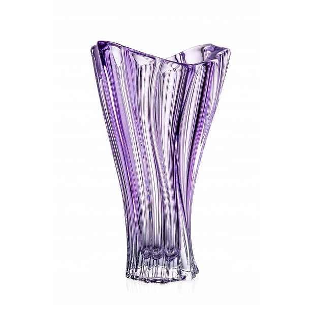 Bohemia Plantica Amethyst Váza 320 MM