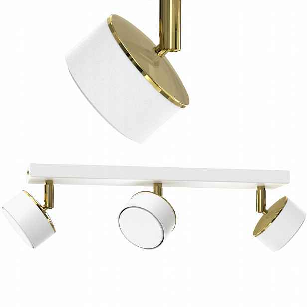 Stropní Svítidlo Stropní Svítidlo Stropní Reflektor Bílá Zlatá GX53 Polská Led Lampa